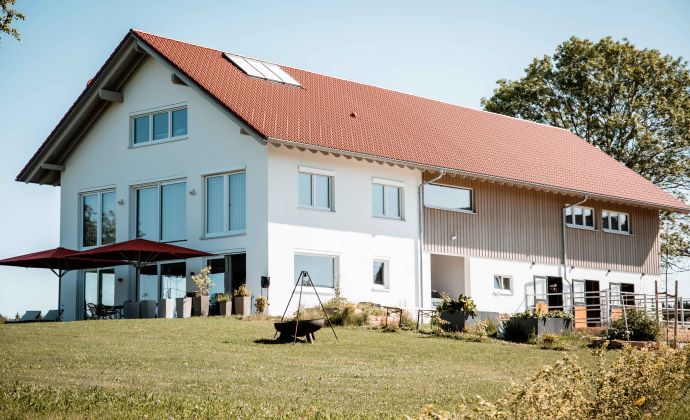 Neubau eines Eindachhof in Massivholzbauweise