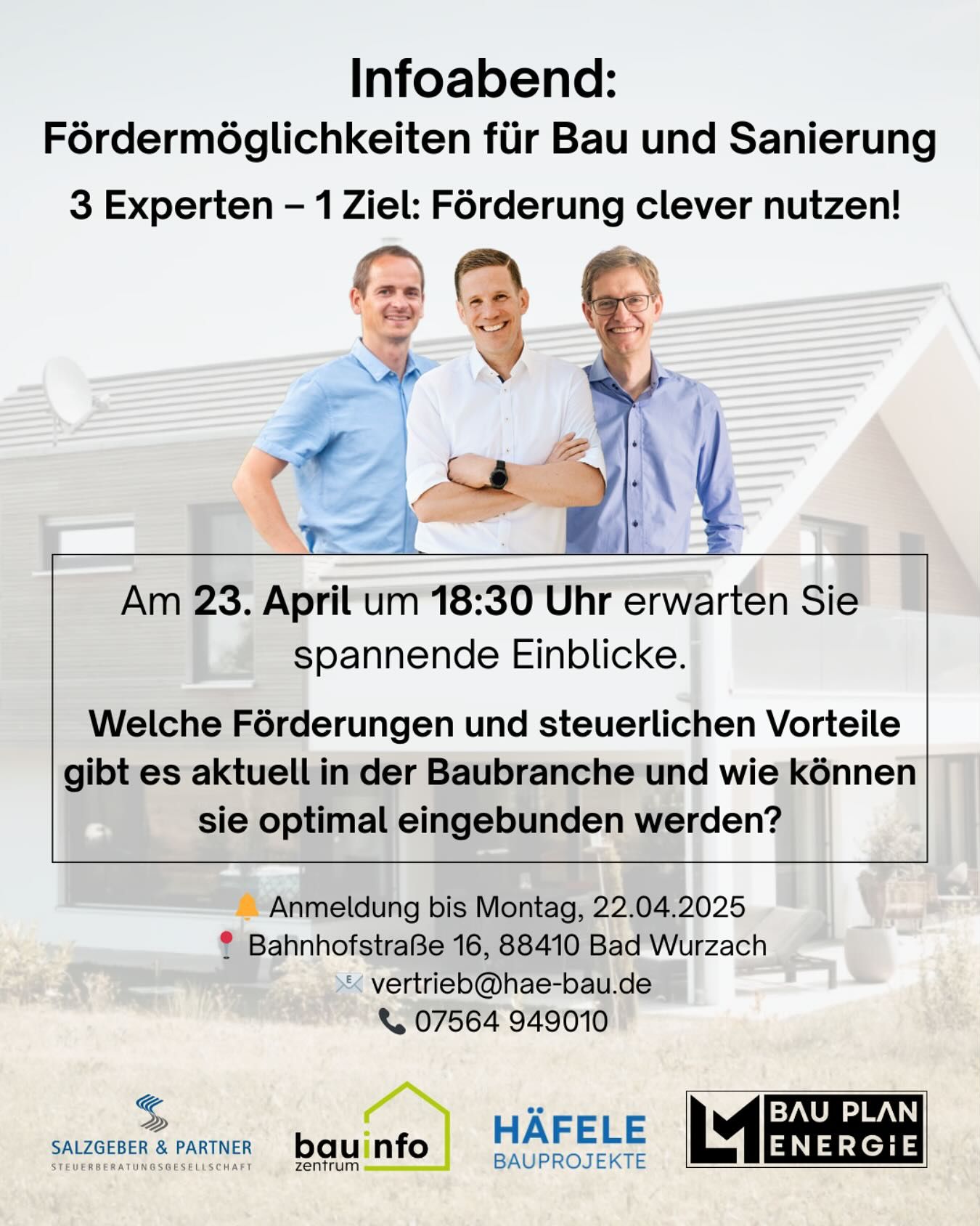 Instagram News: 🏠🏠🏠 
Einladung zur Info-Veranstaltung 
„Kapita…